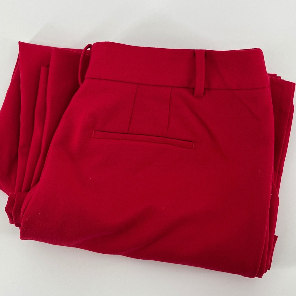 Talbots Red Tailored Trousers